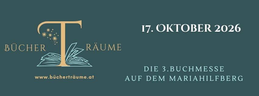 Buchmesse, niederösterreich,mariahilfberg. BÜCHER(T)RÄUME am 17.10.2026