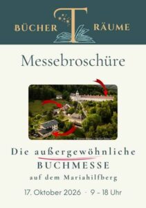 Messebroschüre BÜCHER(T)RÄUME Buchmesse 2026